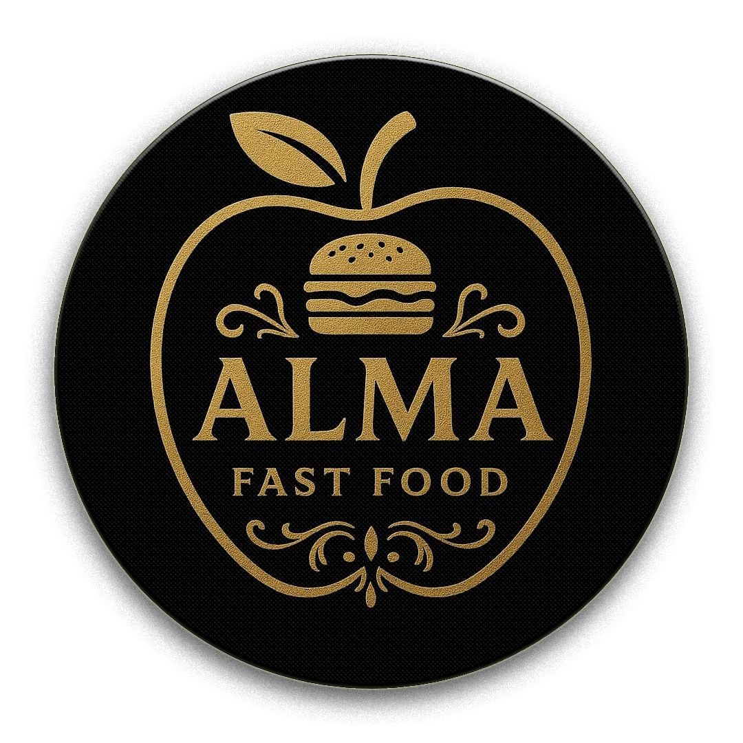 لوگو فست فود آلما